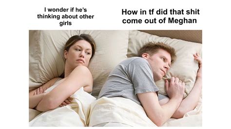 he's probably thinking about meme